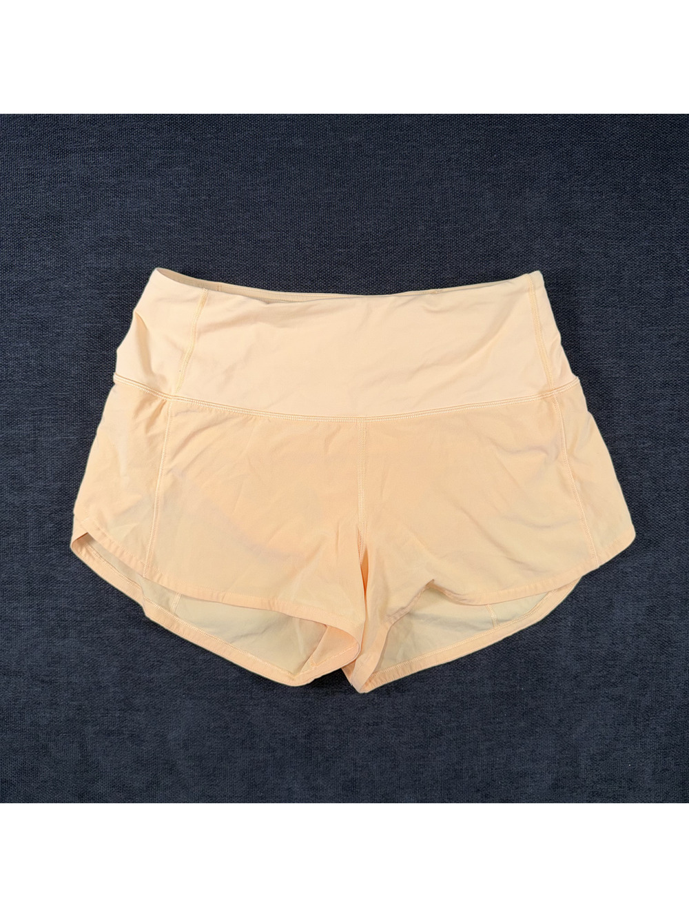 Lululemon Speed Up High-Rise Shorts Size 4, Orange Lined Athletic